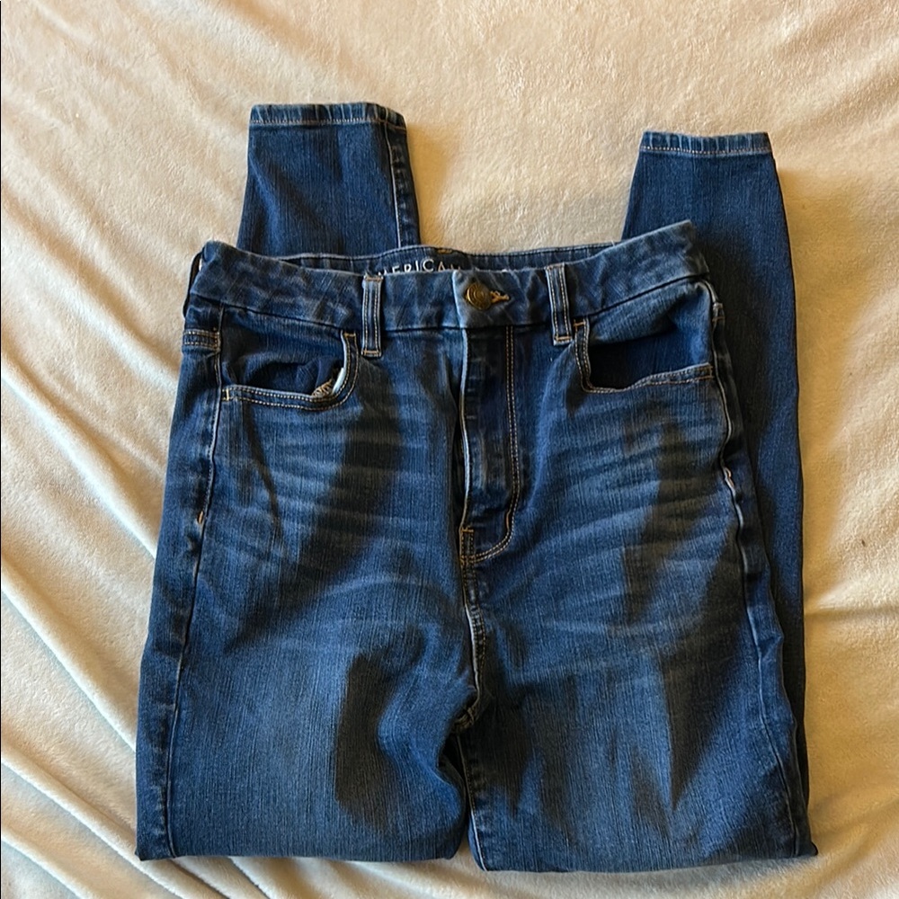American Eagle Outfitters Curvy Highest Rise Jeggings Jeans